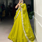 Soft Georgette Silk Embroidered Lehenga Set with Dupatta