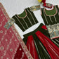 Darbari Style Embroidered Lehenga Choli Set with Dupatta