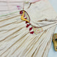 Chinon Silk Lehenga Set with Tassel Kurti Top