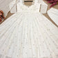 Embroidered Faux Georgette Anarkali Suit with Dupatta
