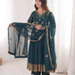 Sequin Embroidered Anarkali Set