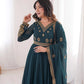 Sequin Embroidered Anarkali Set