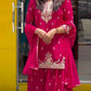 Rani Pink Sequin Sharara Set