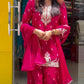 Rani Pink Sequin Sharara Set