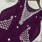 Cutwork Lace Georgette Suit