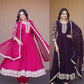 Zari Sequin Kali Anarkali
