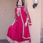 Zari Sequin Kali Anarkali