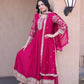Zari Sequin Kali Anarkali