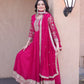 Zari Sequin Kali Anarkali