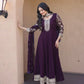 Zari Sequin Kali Anarkali