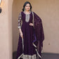 Zari Sequin Kali Anarkali