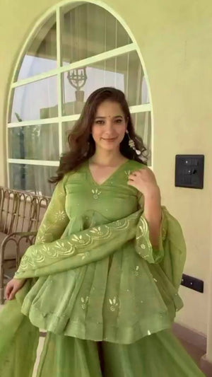 Sage Mukesh Work Co-ord Set