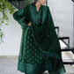Emerald Booti Embroidered Suit