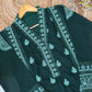 Emerald Booti Embroidered Suit