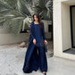 Designer Crepe Silk Embroidered Suit Set