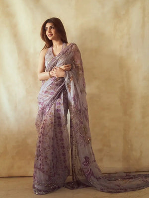 Elegant Tabby Silk Saree for Festive and Party Wear
