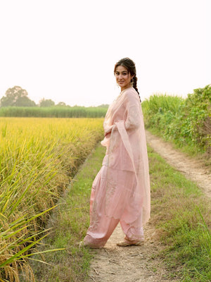 Blush Farshi Sequin Sharara Set
