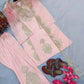 Blush Farshi Sequin Sharara Set