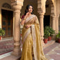 Sequin Cording Mocha Saree