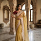 Sequin Cording Mocha Saree