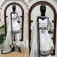 Ivory Mirror Pompom Suit Set