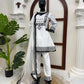 Ivory Mirror Pompom Suit Set