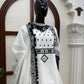 Ivory Mirror Pompom Suit Set