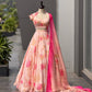 Blush Floral Mirror Lehenga