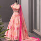Blush Floral Mirror Lehenga