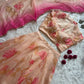 Blush Floral Mirror Lehenga