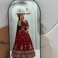 Sequin Embroidered Vichitra Lehenga