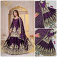 Shimmer Sequin Peplum Lehenga Set