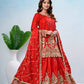 Shimmer Sequin Peplum Lehenga Set