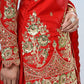 Shimmer Sequin Peplum Lehenga Set
