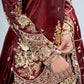Shimmer Sequin Peplum Lehenga Set