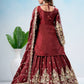 Shimmer Sequin Peplum Lehenga Set
