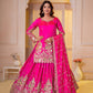 Shimmer Sequin Peplum Lehenga Set