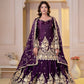Shimmer Sequin Peplum Lehenga Set