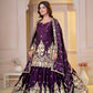 Shimmer Sequin Peplum Lehenga Set