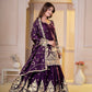 Shimmer Sequin Peplum Lehenga Set
