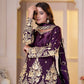 Shimmer Sequin Peplum Lehenga Set