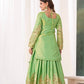 Shimmer Sequin Peplum Lehenga Set