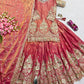 Shimmer Sequin Peplum Lehenga Set