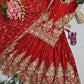 Shimmer Sequin Peplum Lehenga Set