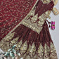 Shimmer Sequin Peplum Lehenga Set