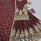 Shimmer Sequin Peplum Lehenga Set