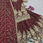Shimmer Sequin Peplum Lehenga Set