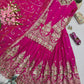 Shimmer Sequin Peplum Lehenga Set