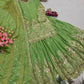 Shimmer Sequin Peplum Lehenga Set