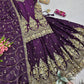 Shimmer Sequin Peplum Lehenga Set